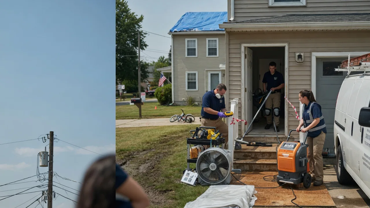 Water Damage Repair in Thorpe, WV near me